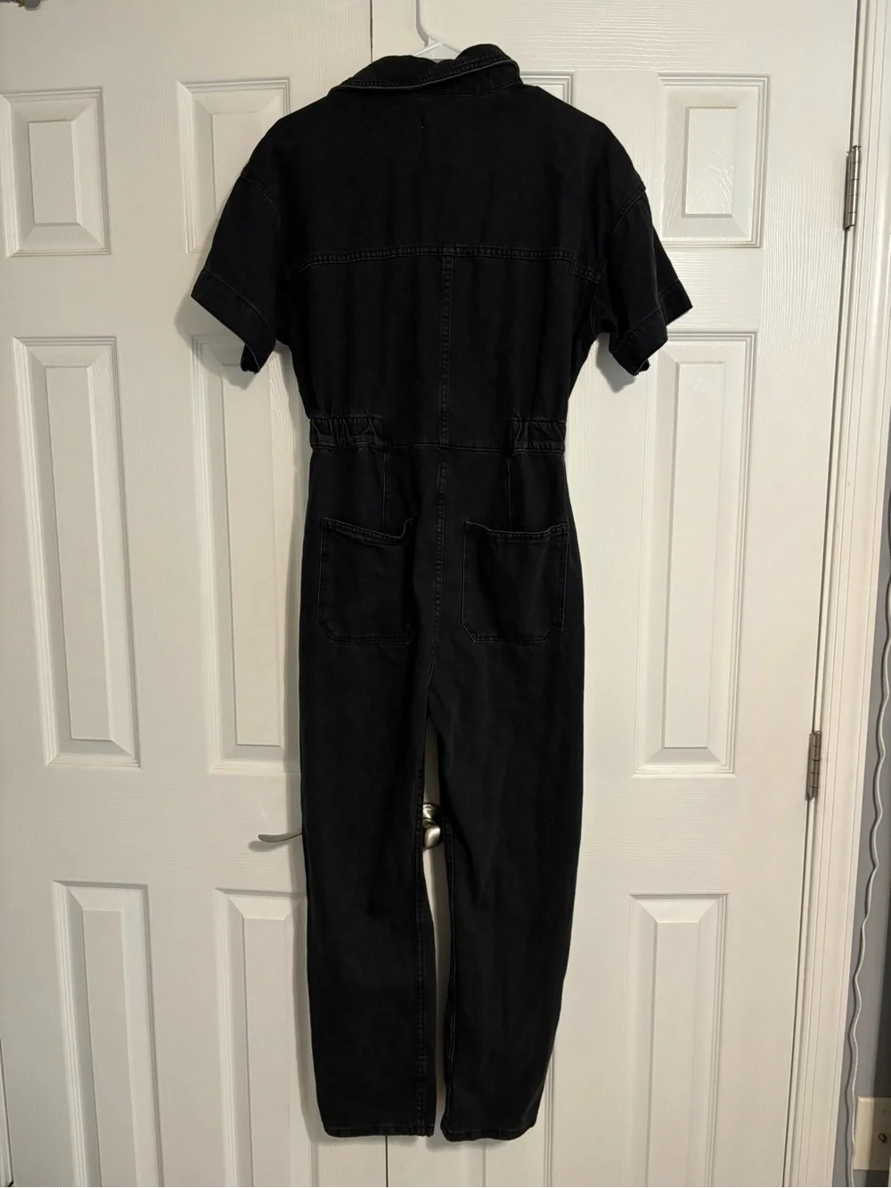 Free People Marci Coveralls Black